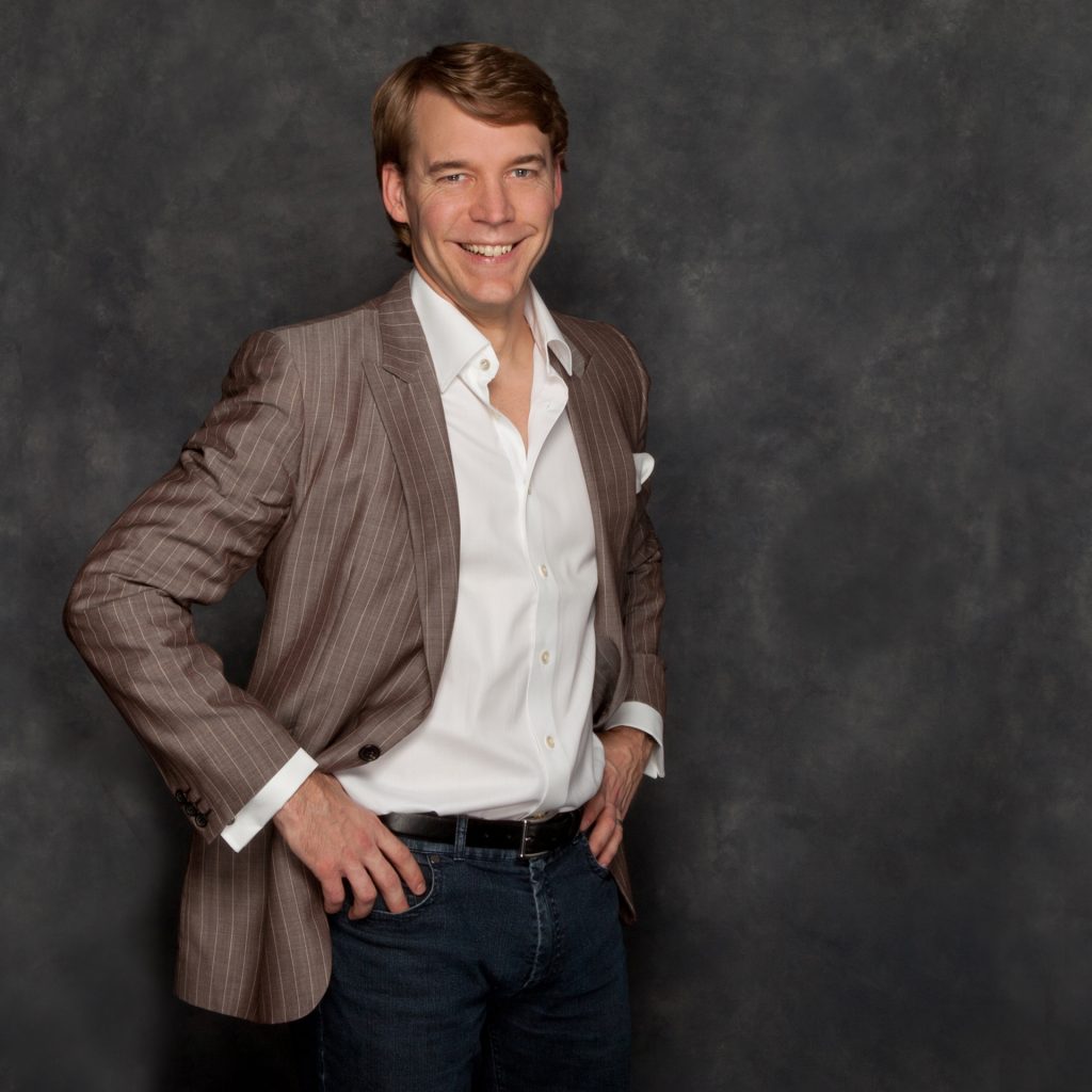 Man Posing for Headshot with Annie Watson Photography